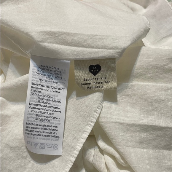 Madewell Ivory Pleated Skirt - Picture 4 of 5